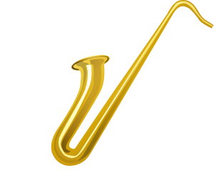 brass finish sax