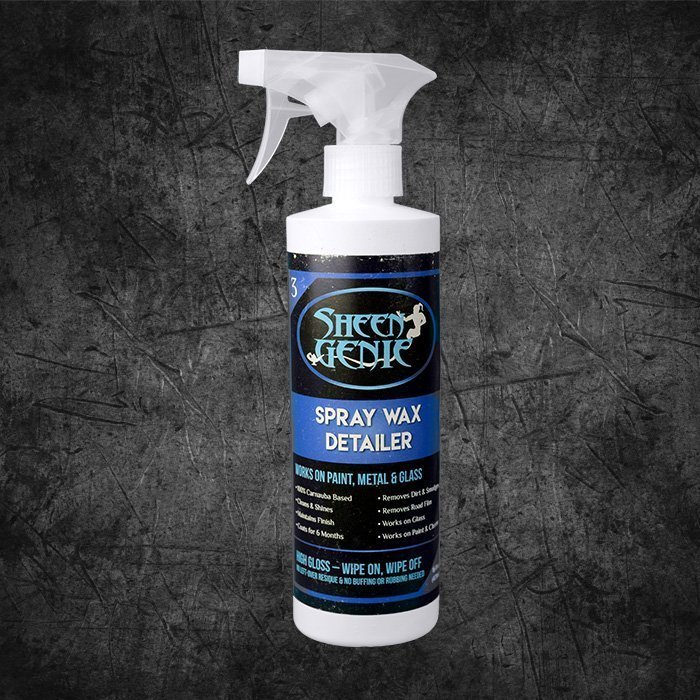 Spray Wax Detailer (Waterless Wax & Shine) Sheen Genie