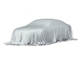 car with cloth cover